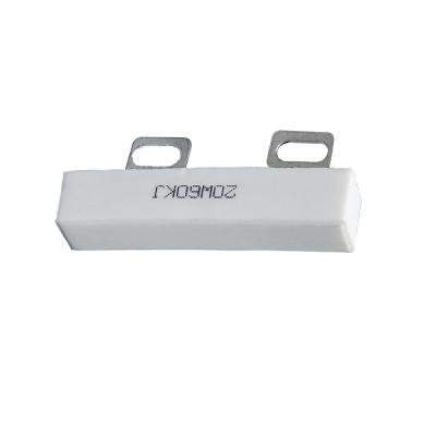 Cement Wirewound Capacitor Inductor Resistor 100PPM 10W-50W