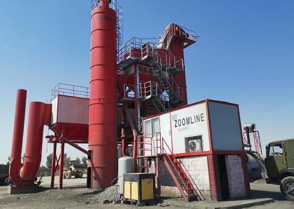 Tipo de grupo planta quente da planta de mistura do betume 120T/H da mistura para o aeroporto