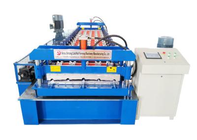 Rolo automático da largura 1000mm da bobina que forma a máquina, rolo da folha de parede de PPGI que forma a máquina