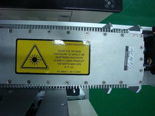 Production Line Desktop CO2 Laser Marker, High Performance Power 30W 220V / 50HZ