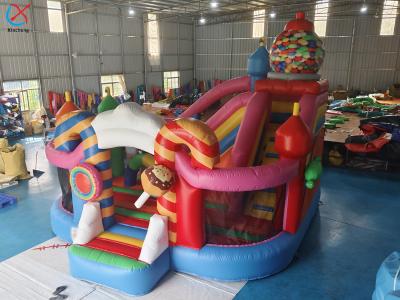 Manufacturer Inflatable Combos Happy Easter Candy Inflatable Bounce House Castle