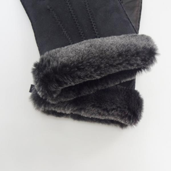2019 original sheepskin shearling 5 fingers winter gloves touch screen