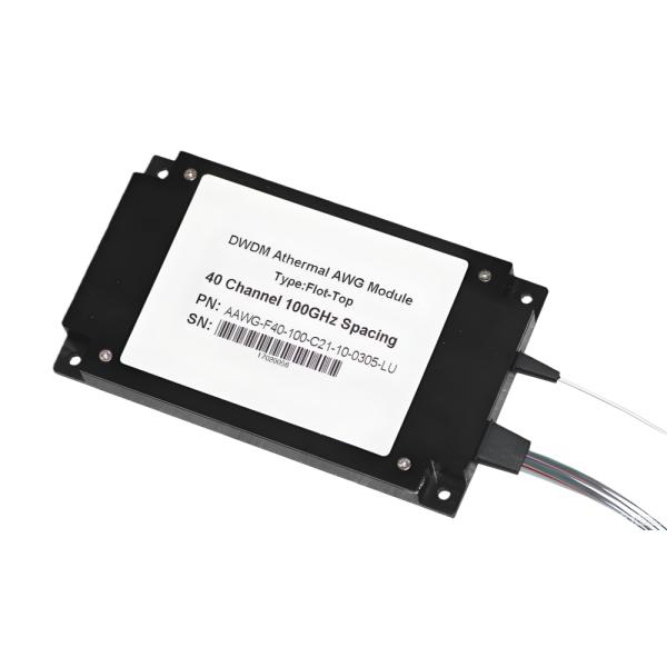 AWG Module DWDM Multiplexer Demultiplexer with 100GHz Channel Spacing Low Insertion Loss and High Isolation for Optical Communication