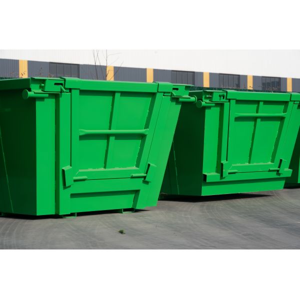 Space Saving Stackable Waste Skip Bins , Heavy Industrial Skip Bins