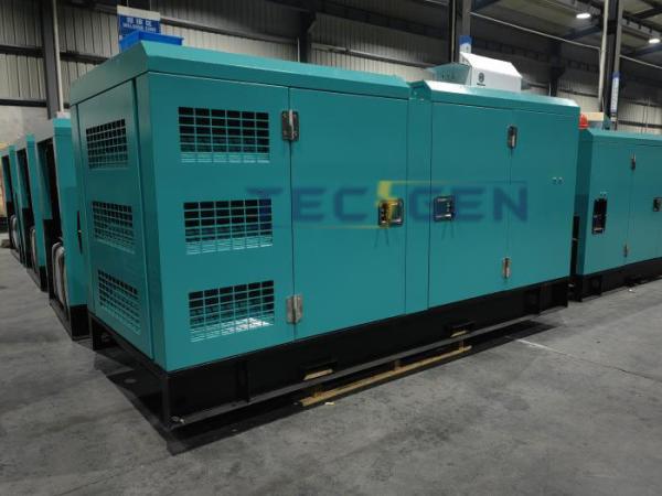 75kva Heavy Duty Diesel Generator Silent Enclosed Genset With Integrated Fuel Tank