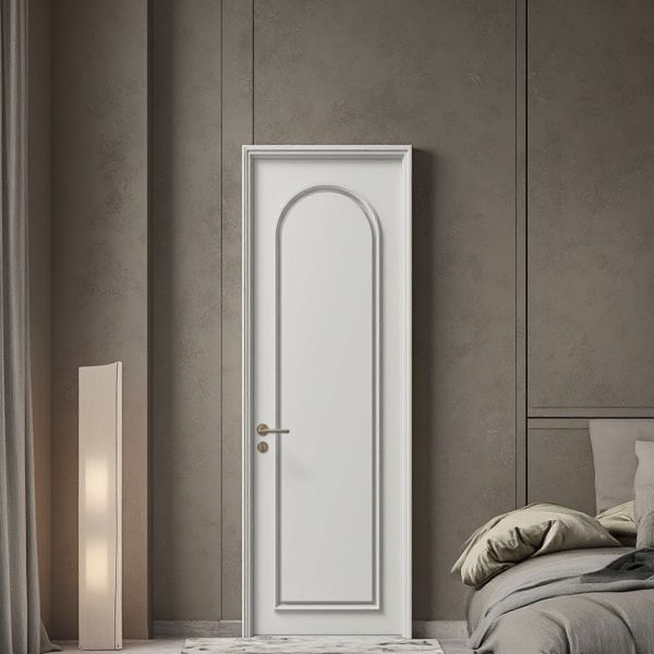 Anti Termite Painted Wooden Doors Hollow Frame Postmodern Bedroom Entry Doors