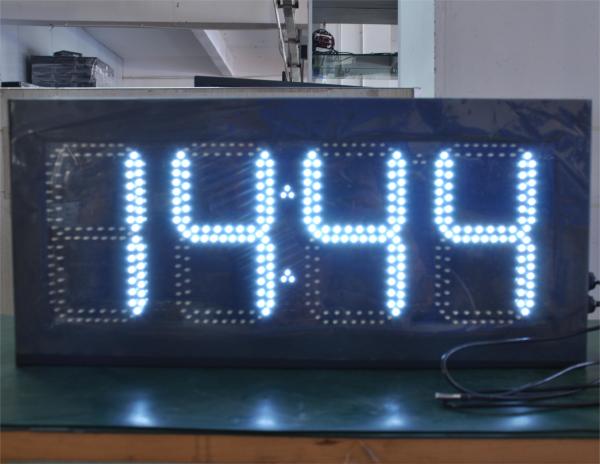 Outdoor 12 Inches LED Time and Temperature Display Panel for 8-72 Digit Height