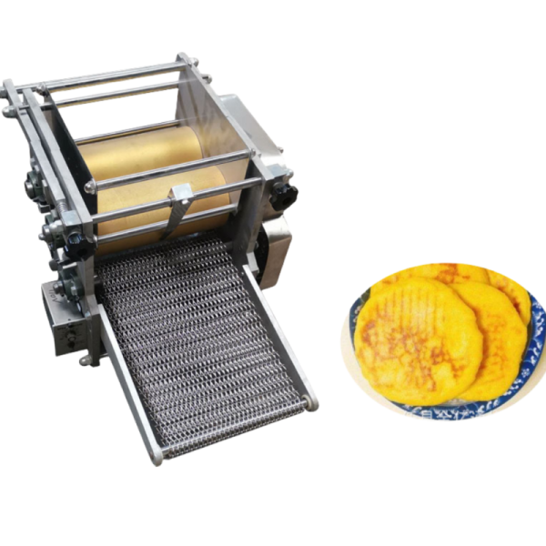 Full Automatic Tortilla Making Machine 400W Corn Flour Press Bread Grain Product Maker