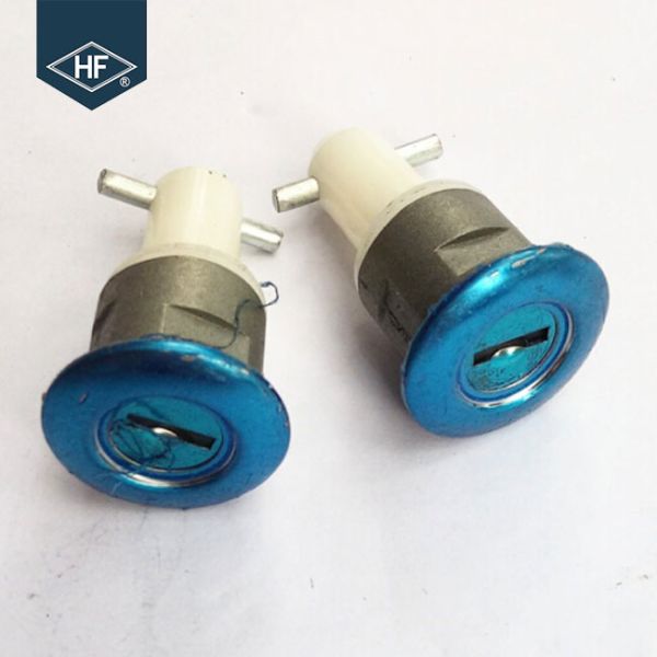 Other Motorcycle Parts 4 wire Silver Aluminum WY125 Motorcycle tank cover Key Switch Lock set kits