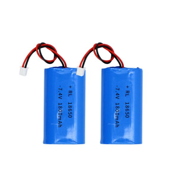 Rechargeable 18650 Battery Pack | Custom 7.4V 1800mAh 18650 Battery Pack for Electronic Digital Product | UN38.3 Certified | China Manufacturing