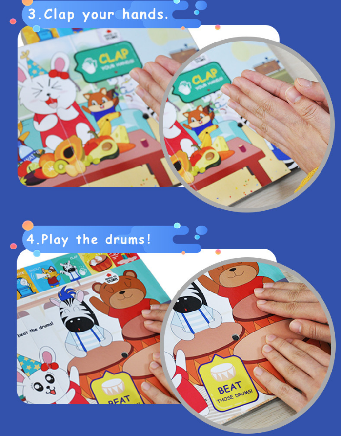 12pages Children Baby Kids Toy Story Sound Book Ellie'S Big Day 1.05 Pounds