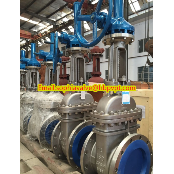 ASME B16.34 CF8M stainless steel gate valve
