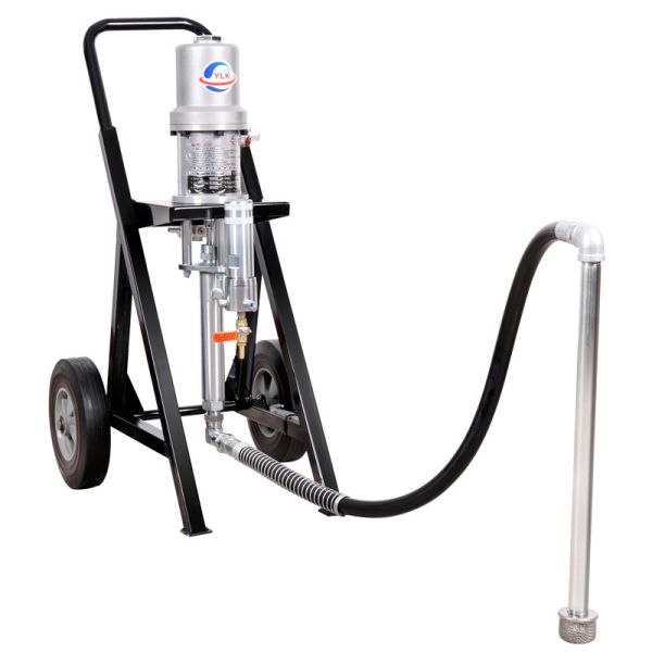 pu tube pistol pneumatic drive anti corrosion marine epoxy paint sprayer machine zinc alloy primer boat painting coating machine