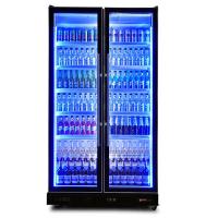 Étagère multicouvertures multicouches lumières multicolores refroidisseur de boissons écran congélateur