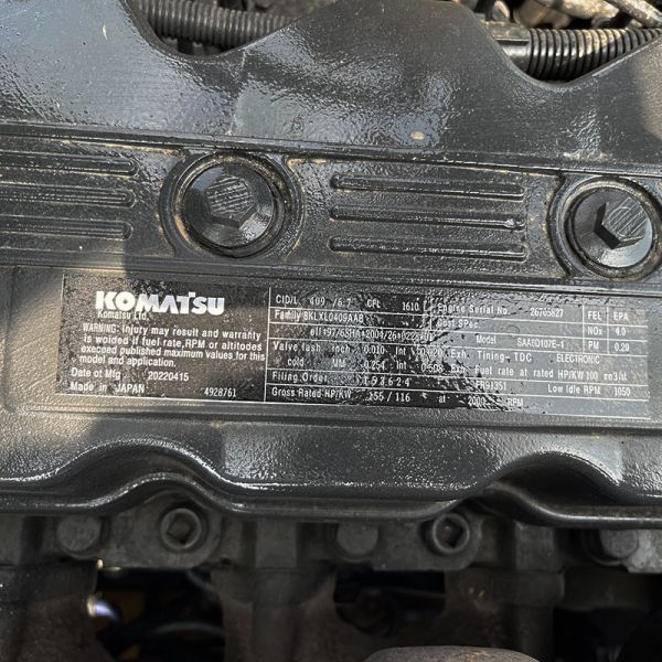 Middle Size Used Komatsu PC210-8 Excavator 1m3 Bucket Capacity SAA6D107E-1 Engine 110KW