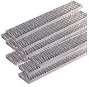 Plain 500mm Aluminum Sewage Rectangle Floor Drain Cover