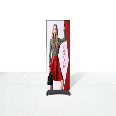 Painel de exibição digital de LED para publicidade interna