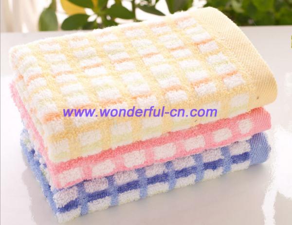 Personalized fancy colorful designer small hand towels for promotion