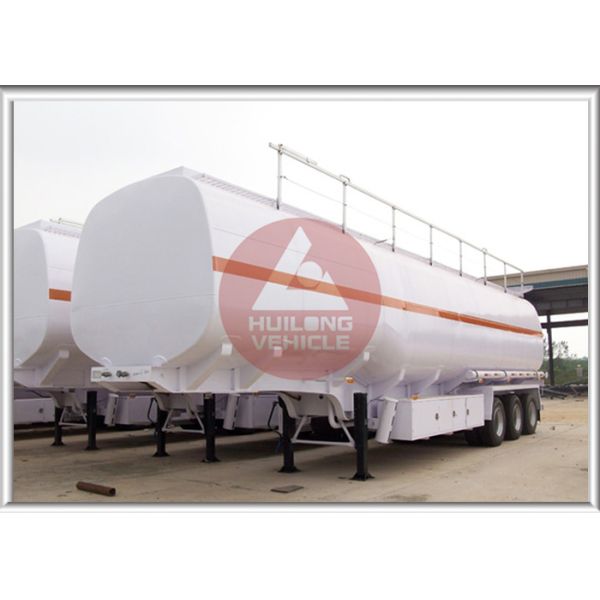 10000 Gallon Fuel Transfer Tank Trailer , Fuel Storage Trailer Large Capacity
