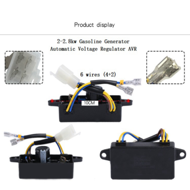 Reguladores de tensión de generadores de gasolina de 2 kW a 3 kW con piezas de aluminio o plástico