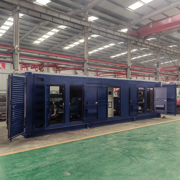 Gerador de biogás de 500 kW a 625kva alimentado por gás natural para produção de energia sustentável