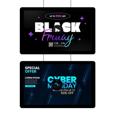 High Voltage 24V Single-sided Digital Advertising Screens From Professional Wall-mounted Or Suspended