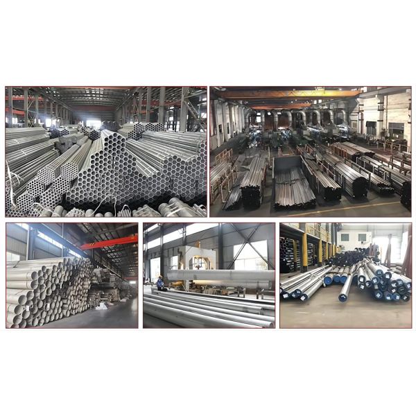 Astm 6061 6063 T5 T6 Алюминиевая сплав трубы Толщина стены 0,3-50 мм