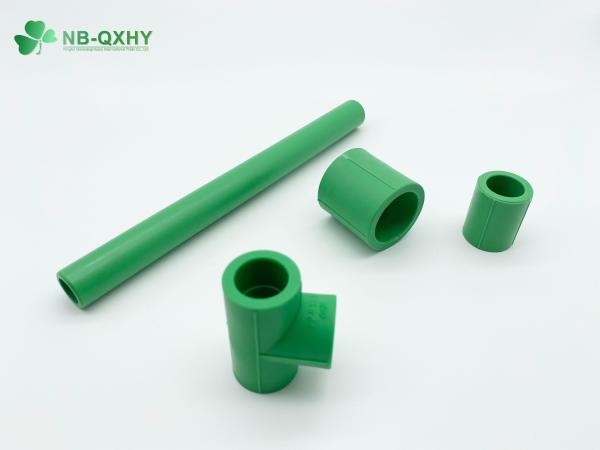 PPR Pipe Fitting Plastic Coupling Green Color Ball Valve Union Pn20 Pn25 for Welding