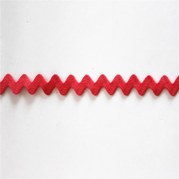 Домашняя лента Ric Rac шнурка 100% полиэстер 1.6cm ткани
