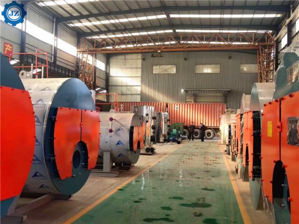 Economia de energia totalmente automático da caldeira de vapor do gás do tubo de fogo para a indústria de iluminação