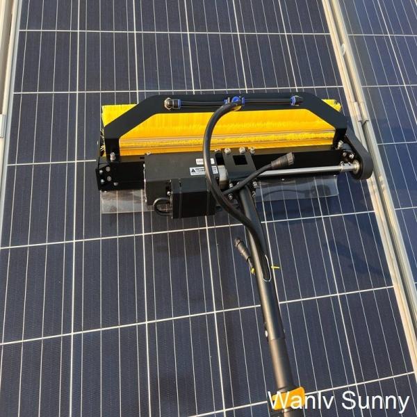 Manul Extendable Solar Panel Cleaning Pole with Initial Payment Roller Cleaning Brush