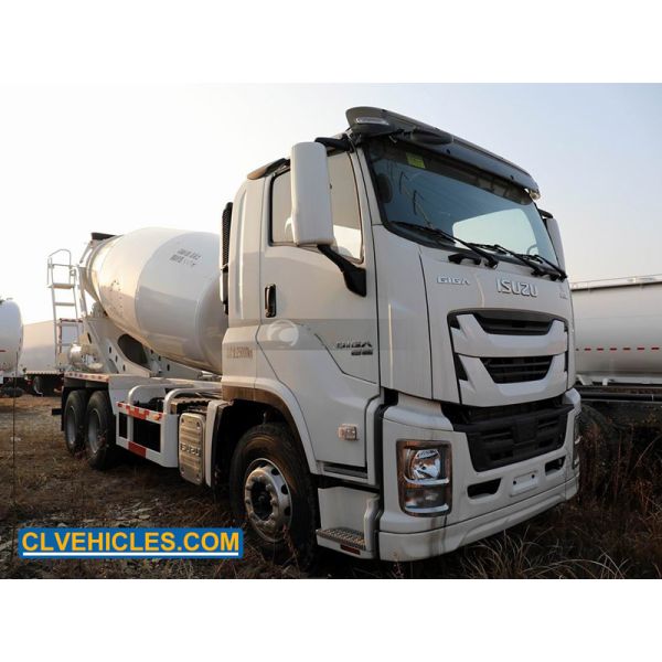 ISUZU GIGA 6X4 420hp 8CBM Mobile Cement Concrete Mixer Truck