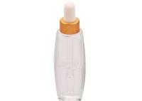 18/400 compte-gouttes en verre d'espace libre de 30ml 1 once met la douille en bouteille de silicone de conteneurs