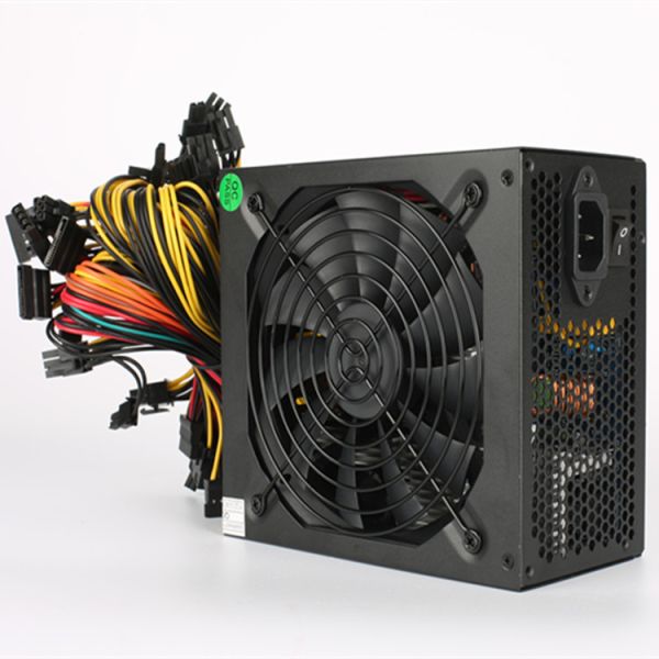 ATX 1600W computer power supply high quality Multi-channel PSU 6GPU Machine