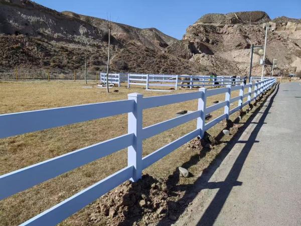 Decorative Outdoor Riding Arena Fencing Garden Style Pvc Farm Fencing