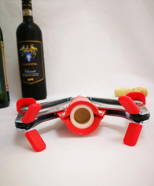 Home Brew Wine Bottle Hand Corker , Metal And Plastic Hand Held Wine Corker 