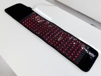 Ceinture chauffante à technologie infrarouge lointain et lumière rouge avec 140 LED pour l'apport de nutriments