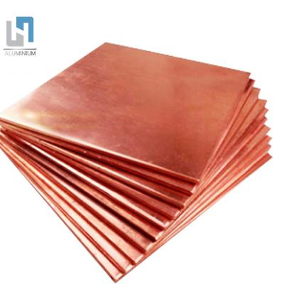 material de cobre grosso das placas de metal C11000 de 1.5mm C26800 C67400
