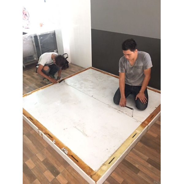 Прогулка обслуживания собственной личности СКД в стеклянном охладителе 60Хз холодильных установок замораживателя двери