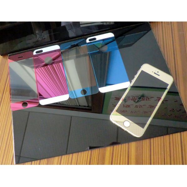 Toughened Plating Mobile Phone Screen Protector for Iphone 5/5s/5c(6 colors)