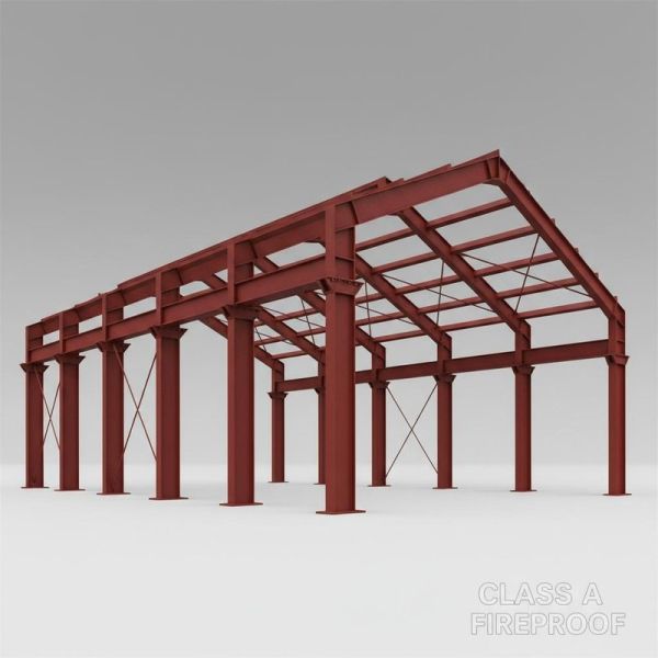 Customizable Heavy Duty Truss with 30% Roof Pitch and Class A Fireproof Rating for Large Scale Buildings