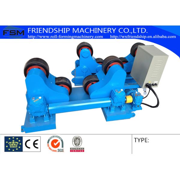 обычные сваривая вращатели 415V колесо 10t 3 участков стальное