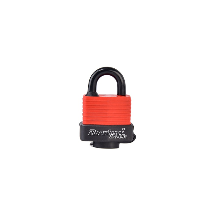 Rarlux 30-65mm Industrial Safety Waterproof Laminated Steel Body Padlock Customized High Quality Eco-Friendly High Safety