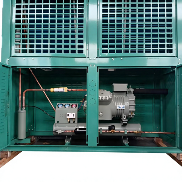 40HP Blast Freezer Condensing Unit | Air Cooled with Stainless Steel Evaporator & R404A Refrigerant for Cold Rooms