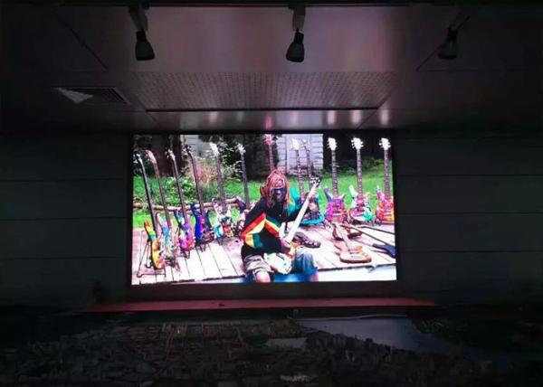 RGB SMD Advertising Indoor Fixed LED Screen 160000 dot/㎡ Density