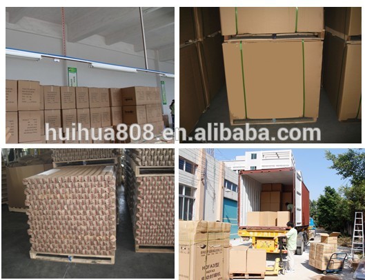 Трубки картона упаковки/черноты трубки Эко дружелюбные бумажные с крышками