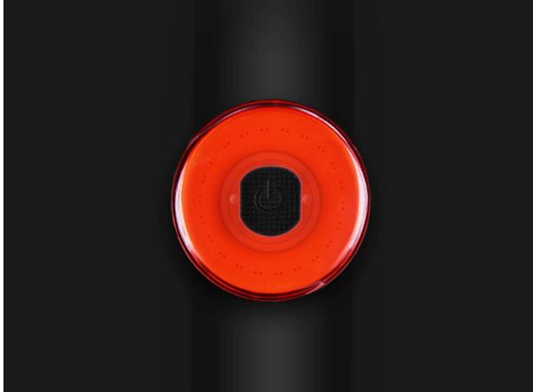 Intelligent Induction Brake Taillight Mountain LED Bicycle Light Aluminum Alloy IPX6