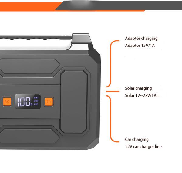Outdoor reserve power supply, portable inverter with battery for home portable pure sine wave inverter