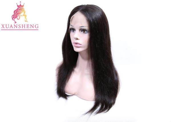 Natural Color Human Lace Front Wigs For Black Women Unprocessed Indian hair