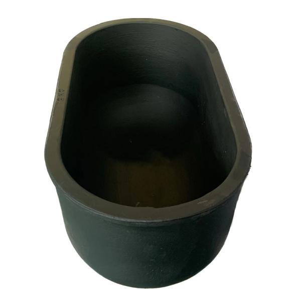 Laboratory / Industrial Large Graphite Crucible Chemical Resistant